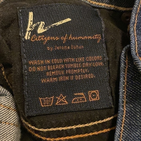 Citizens of humanity size 27 crop Kelly #063 stretch low waist cropped - Picture 12 of 15